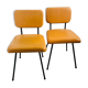 2 chaises airborne signées andré simard 1950