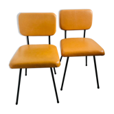 2 chaises airborne signées andré simard 1950