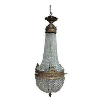 Hot air balloon chandelier 19 th century