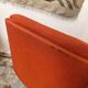 Orange armchairs