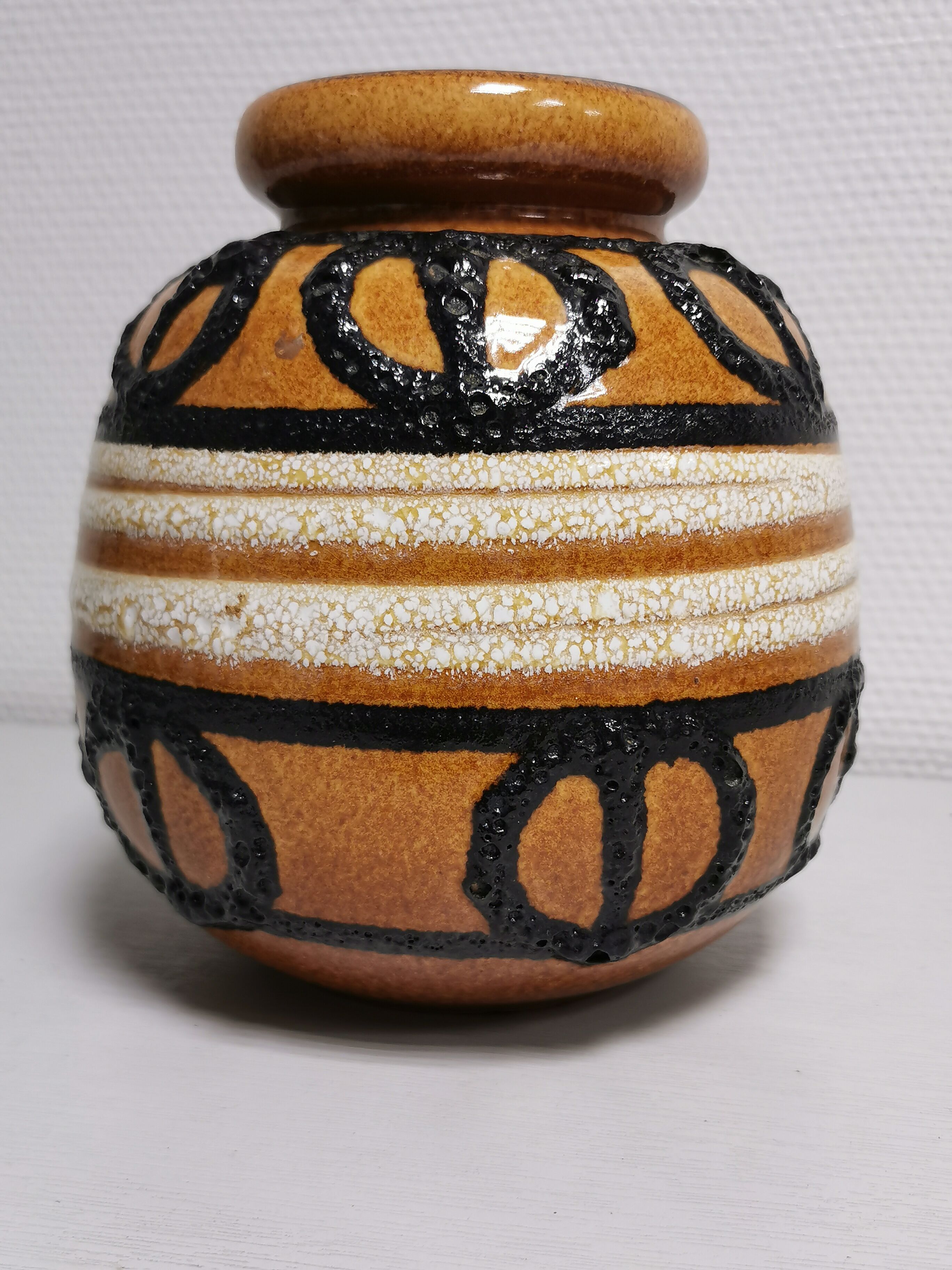 Vase West Germany keramik, vintage ceramics 50s 60s
