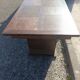 Art Deco dining table in solid oak – in the style of Dudouyt