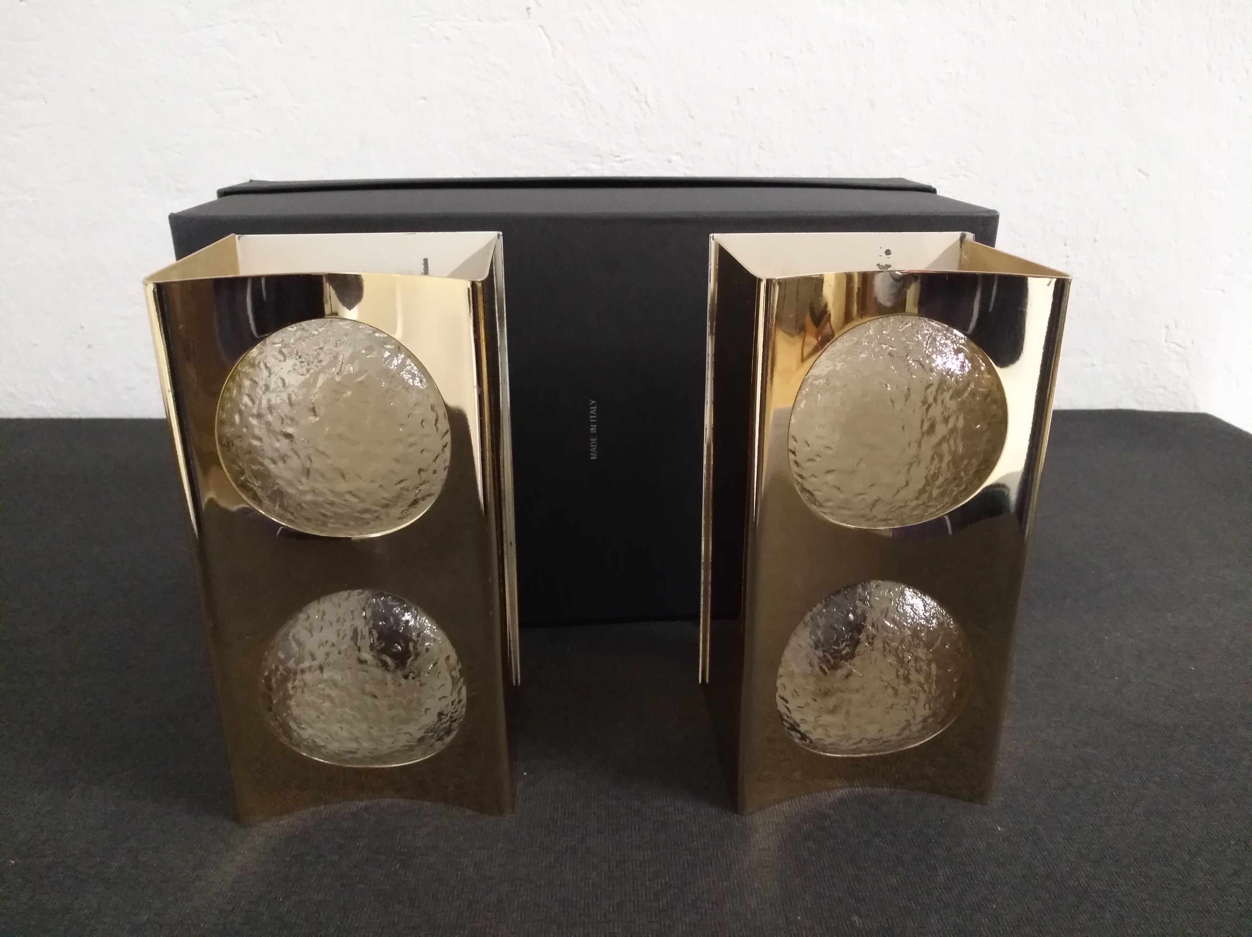 Pair of wall sconce 70s