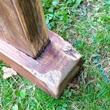 Set of 2 benches 1.18 m long
