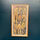 Large Swedish Oil on Panel – "Green Composition" – Signed – Vintage and Recently Framed – 77 × 41 cm (30.3 in × 16.1 in)