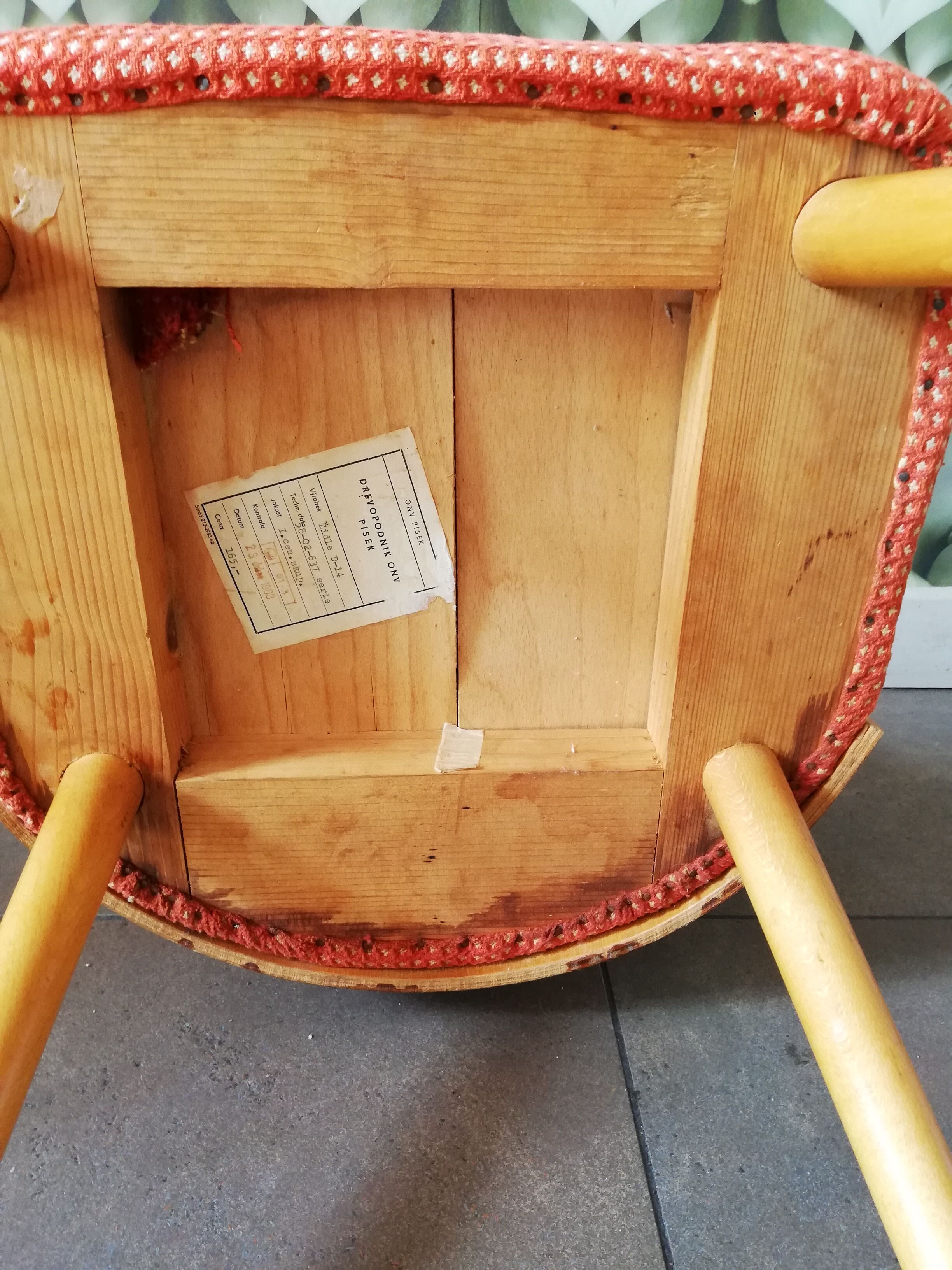 2 Vintage chairs Antonin Suman, Art Deco, Czechoslovakia 1960