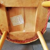 2 Vintage chairs Antonin Suman, Art Deco, Czechoslovakia 1960