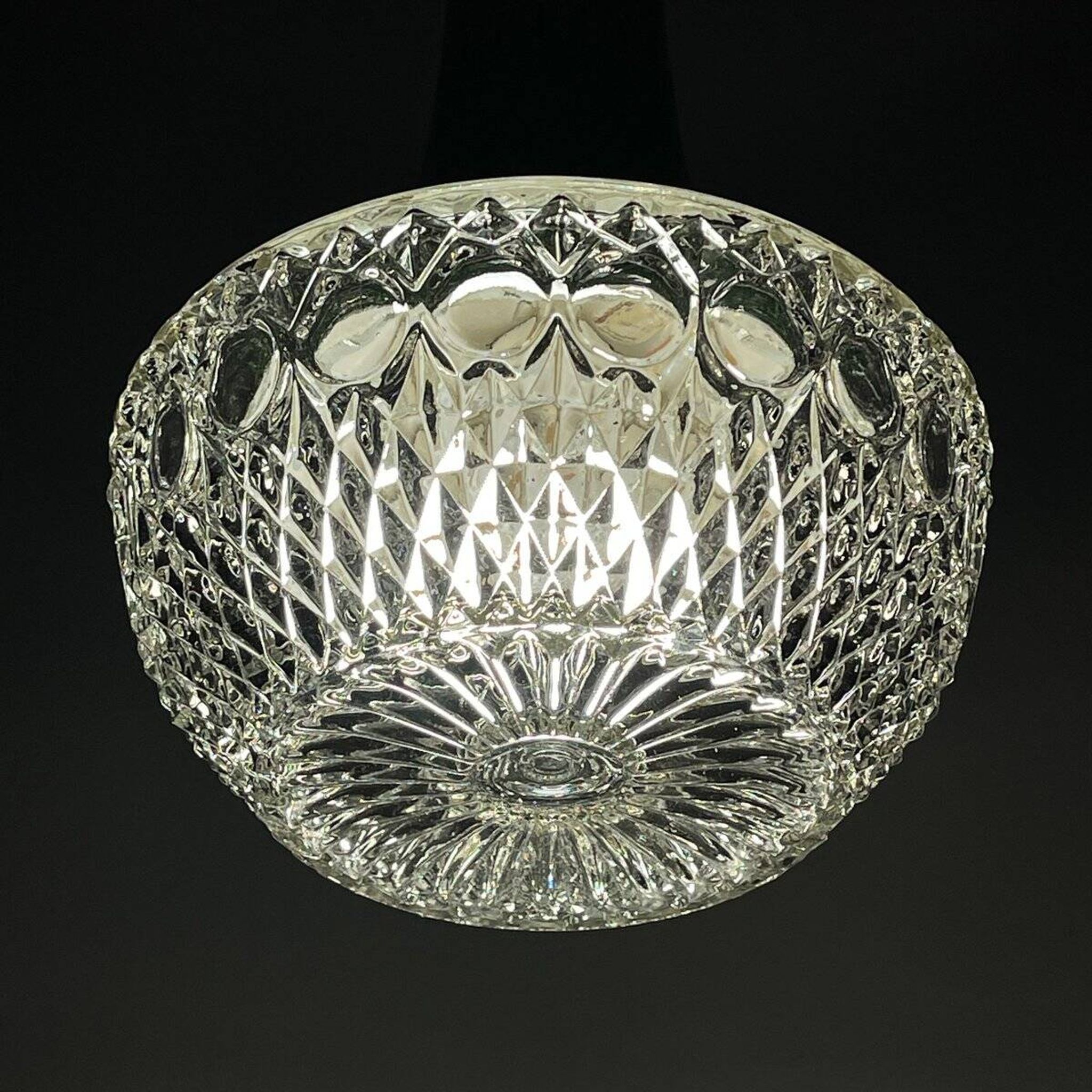Green suspension light in mid-century style by Targetti Sankey, 1960s.