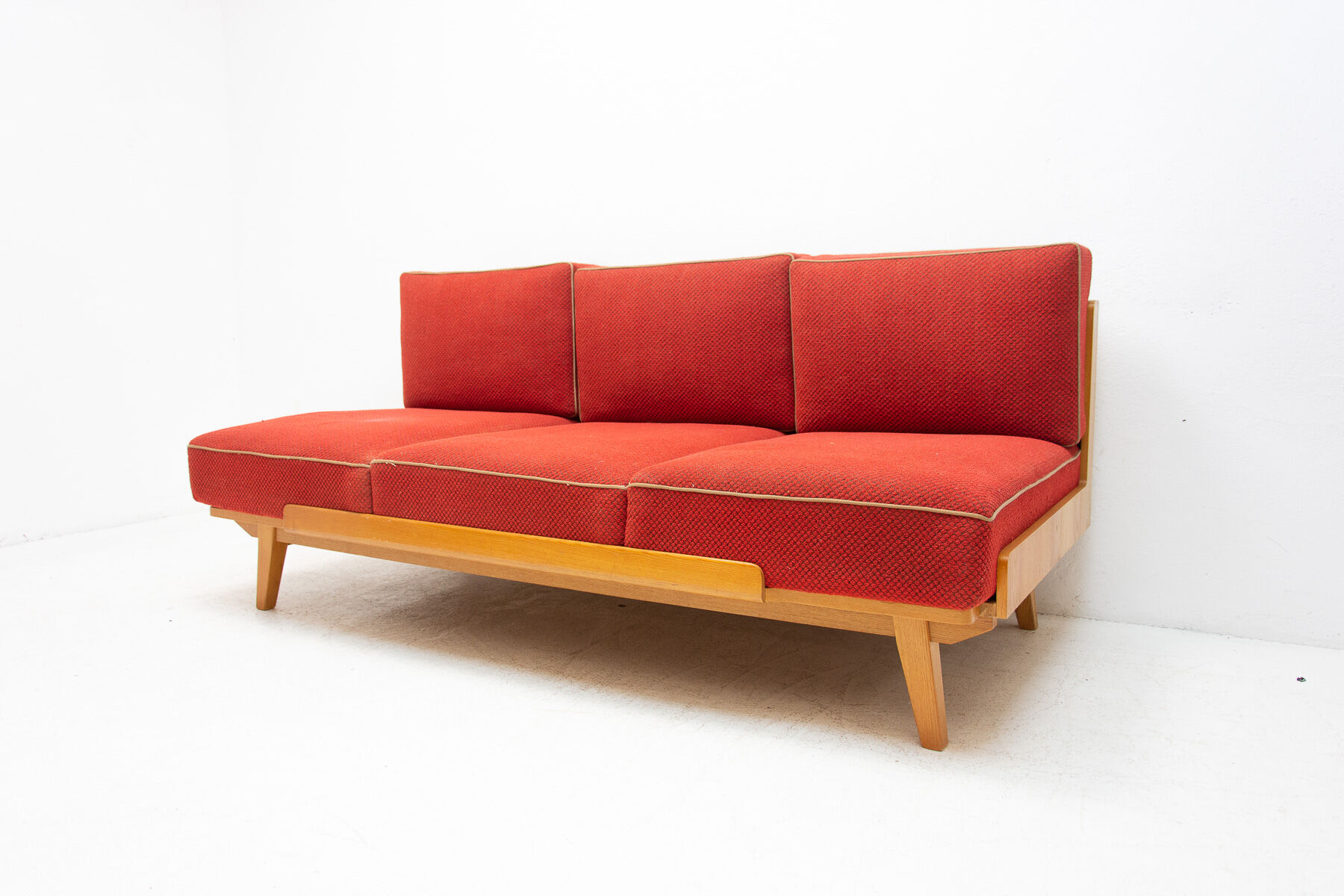 Mid century folding sofabed, 1960´s, Czechoslovakia