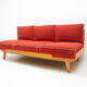 Mid century folding sofabed, 1960´s, Czechoslovakia