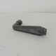 Antique Art Deco door handle in solid aluminium