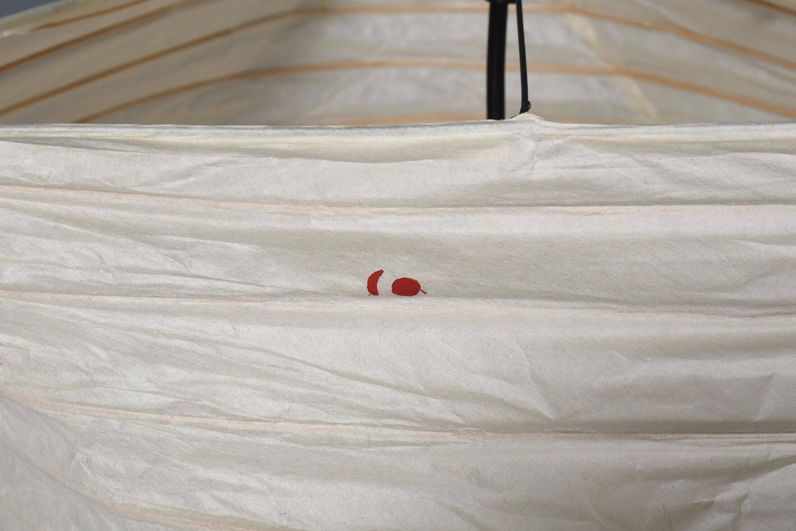 Large early 'Model K' Akari pendant by Isamu Noguchi for Ozeki, Japan 1950s