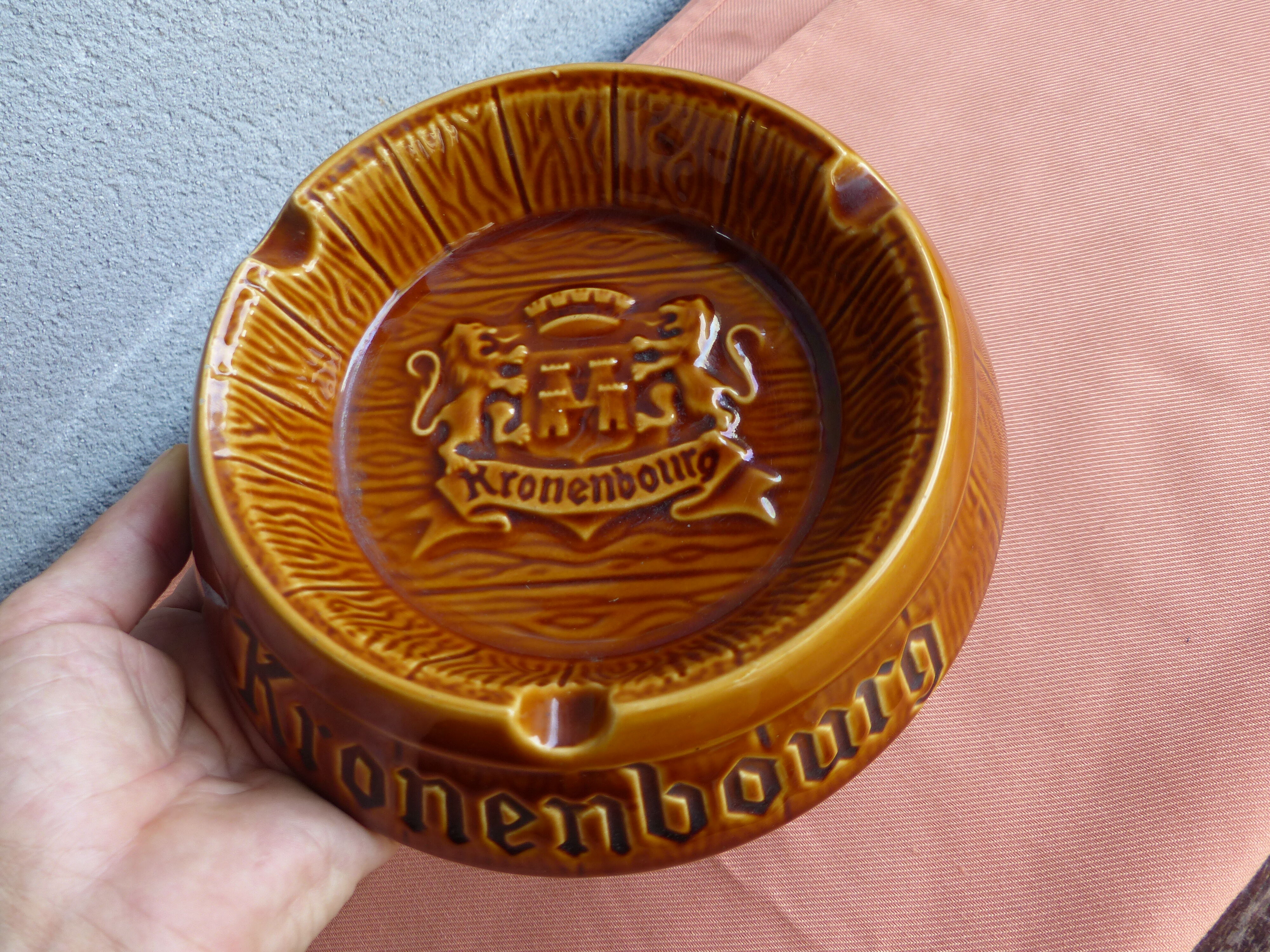 Kronenbourg advertising ashtray