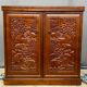 Folding bar. Solid mahogany.