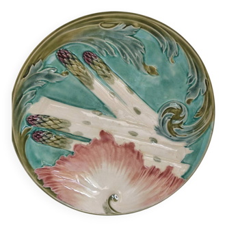 Asparagus barbotine plate