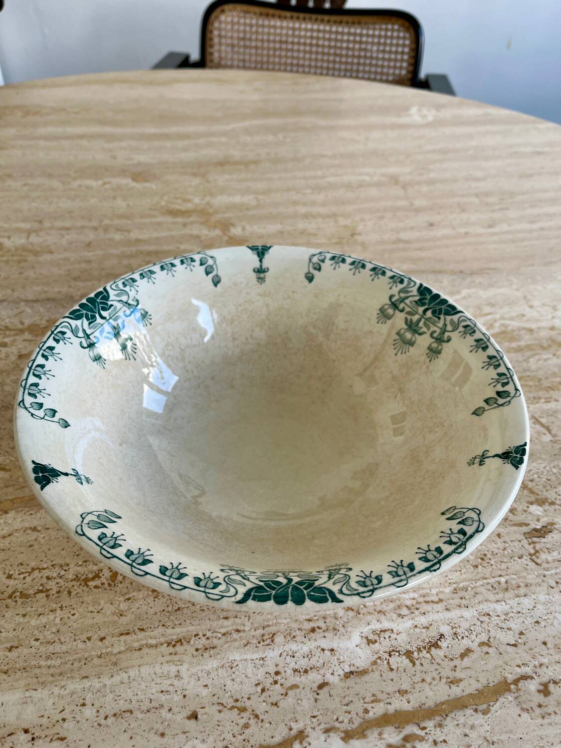 Onaing iron clay salad bowl