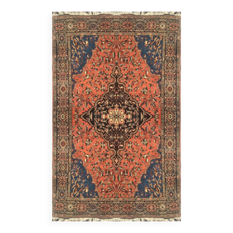 Tapis d'orient Iran Sarouk  Ancien - 1.25 X 2.05 mètres.