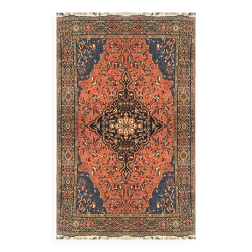 Antique Iran Sarouk oriental rug - 1.25 X 2.05 meters.
