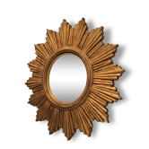 Mirror convex Sun resin.