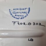 HB Henriot earthenware soup tureen, Quimper Brittany