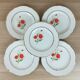 5 dessert plates Lunéville Badonviller
