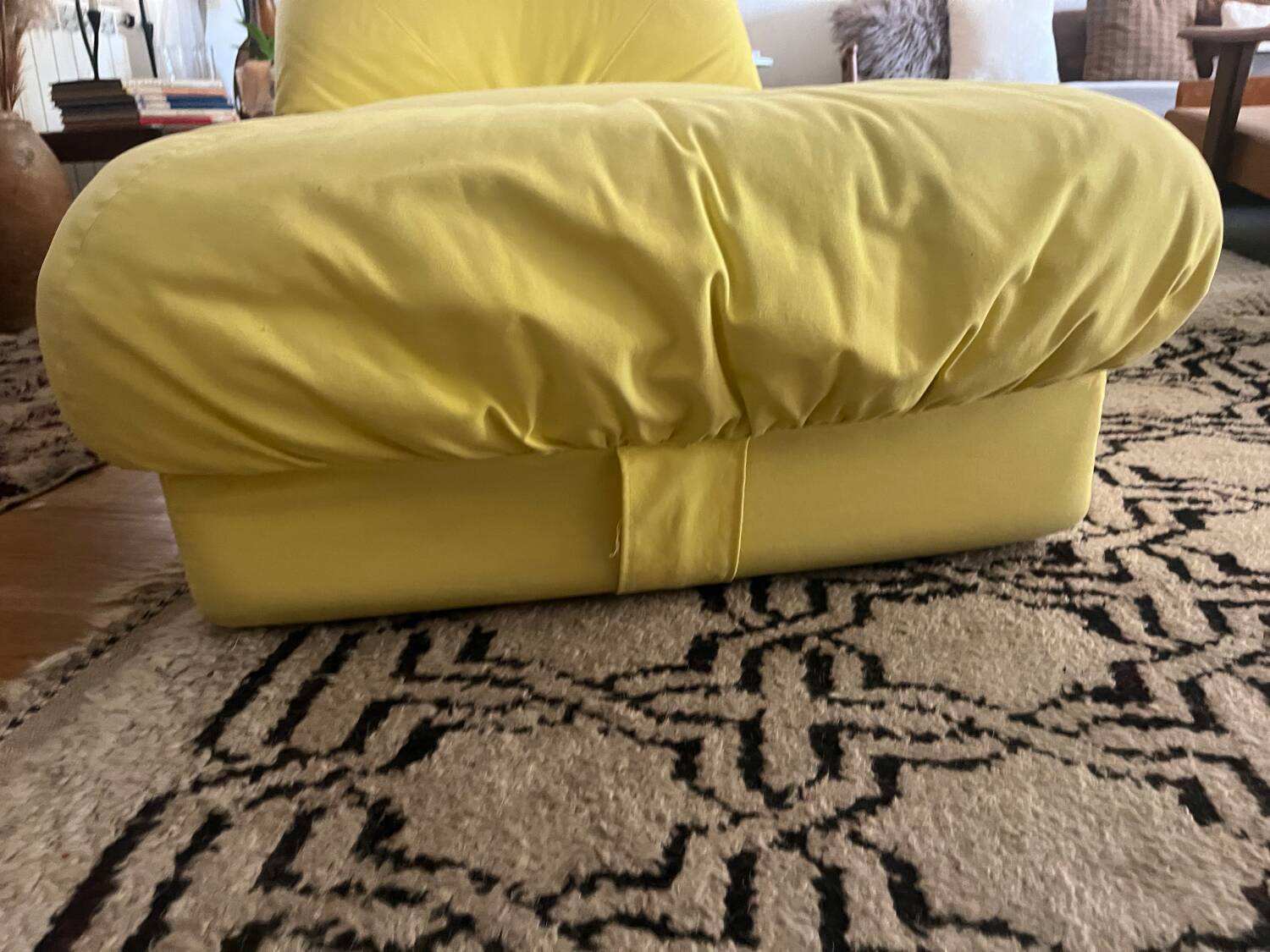 Airborne 70's Potato Armchair and Pouf