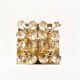 Stunning 1970's Brass Flush Mount Light by Christoph Palme