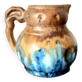 Sandstone pitcher by Méténier circa 1930