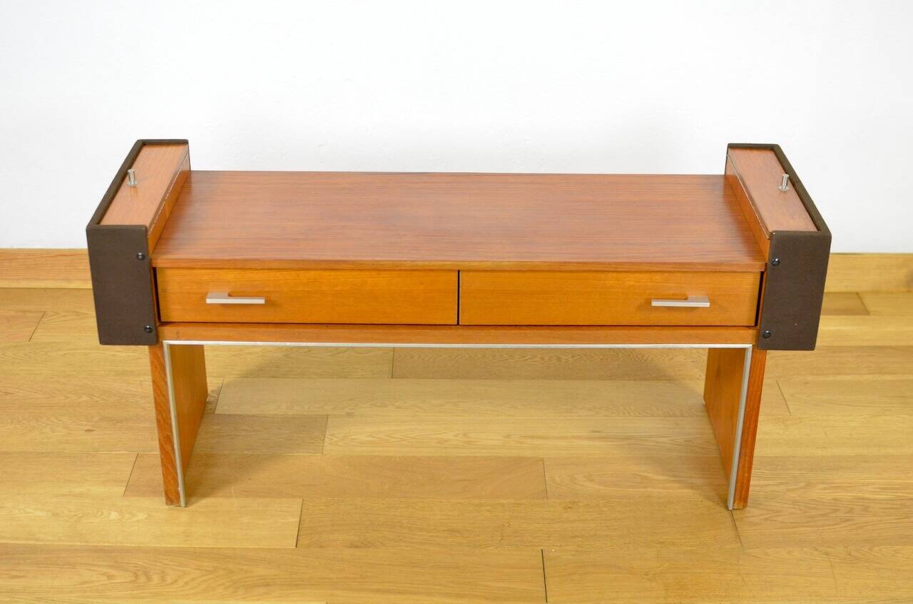 Small Vintage Teak Sideboard 1960