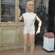 Siegel Paris articulated mannequin in made of wood and fabric 1930