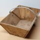 Trio of old gardener baskets
