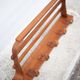 German wooden coat rack attributed to Bruno Paul, vintage coat rack, wall coat rack, woode