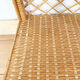 Pair of vintage wicker and rattan bedside tables