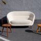Arne Norell Curvy Soffa Produced by Westbergs Möbler, Sweden, circa 1960