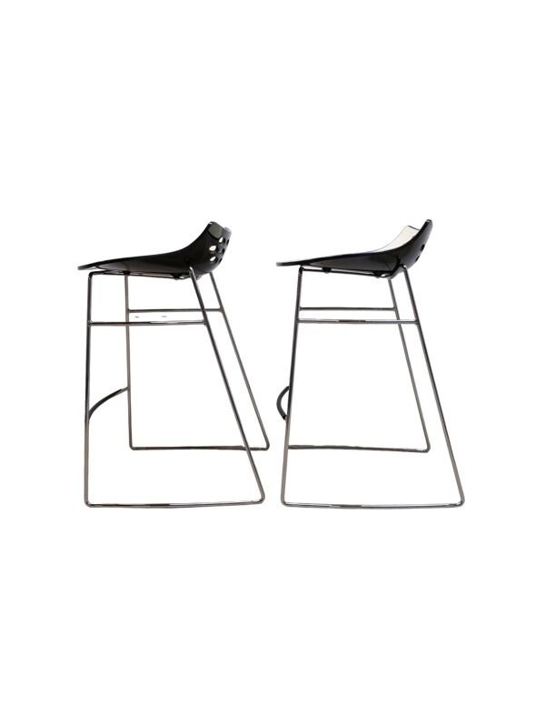 Ensemble de 2 tabourets de bar italiens JAM par Calligaris