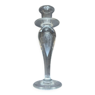 Crystal candlestick from Saint Louis