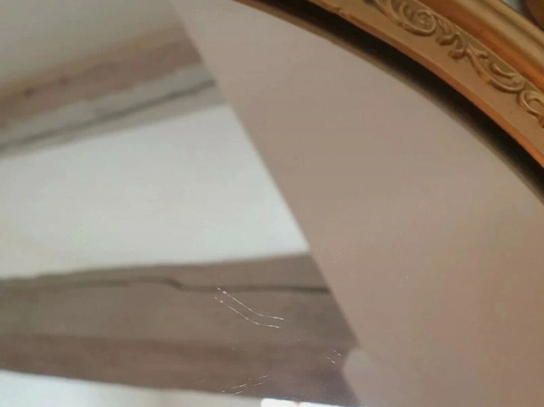 Italian mirror Louis XVI style in gold resin