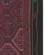 Vintage Turkish kilim, handwoven, 175x251 cm.