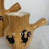 Pair of pitchers Grandjean Jourdan Vallauris 50s