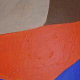 Minimalist figurative painting "In your arms" by Bodasca