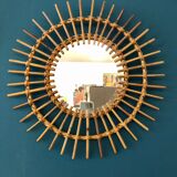 Bamboo sun mirror