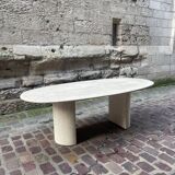 Table en travertin des années 60