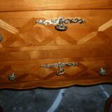 Louis XV style secretary in cherry wood