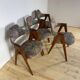 Set of 4 Compass chairs by Kai Kristiansen – mid-century Danish design