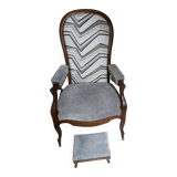 Voltaire armchair