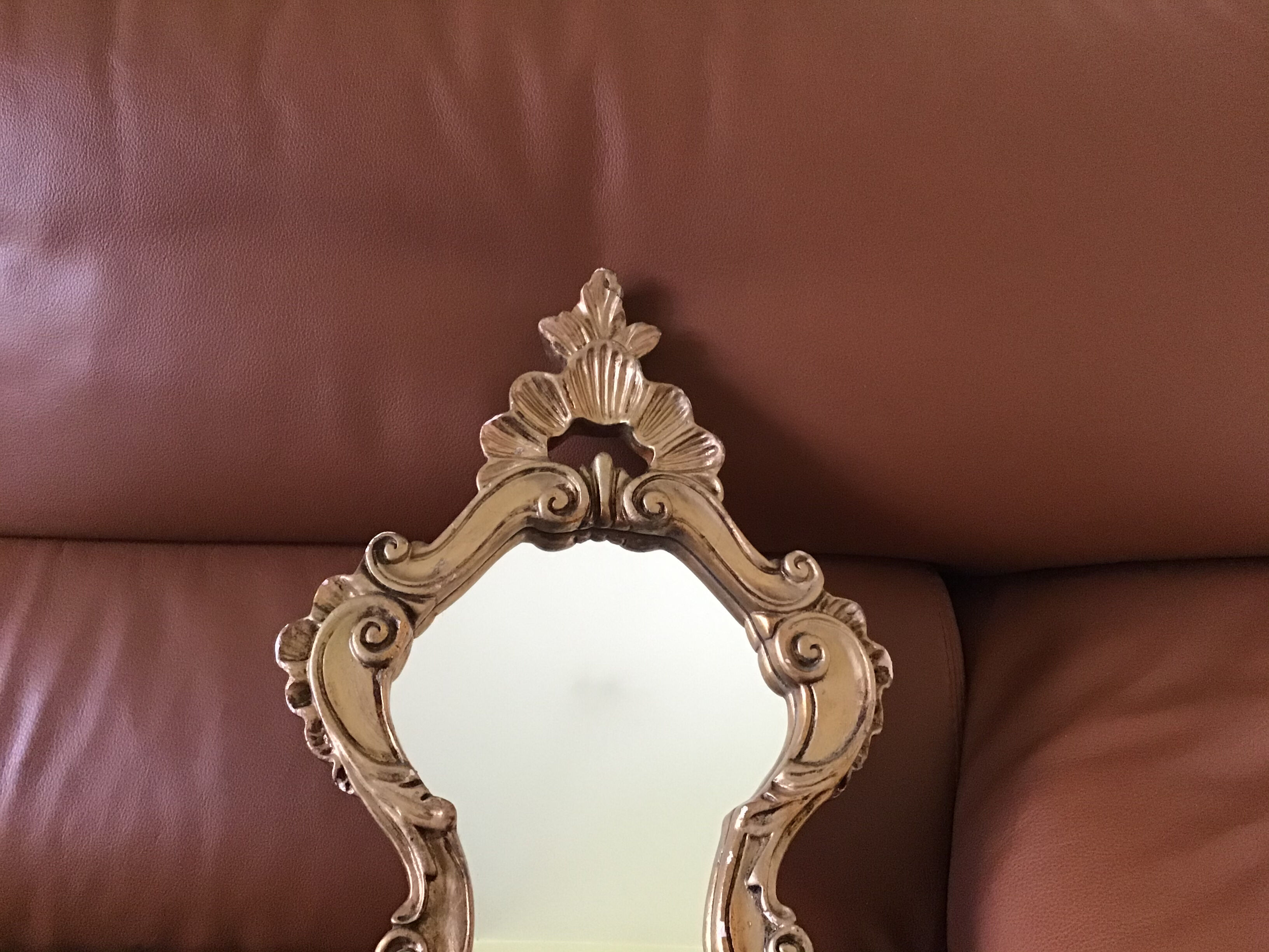 Old Italian mirror rockery style