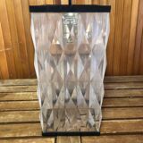 Old plexi + black bakelite pendant lamp 70s vintage