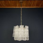 Murano glass chandelier "Eliche" by Venini, Italy, 1960s