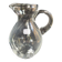 Old crystal pitcher cut