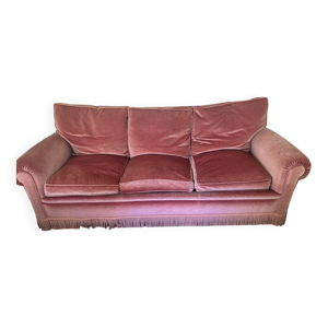 Canapé velours hôtel